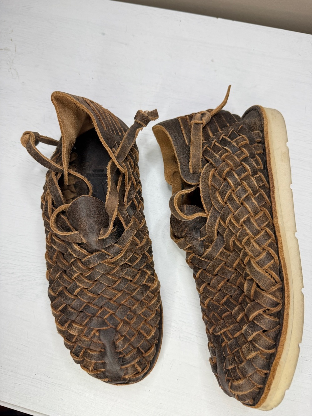 Brand X Huaraches Flats Hand Woven Women's 8 - Picture 11 of 11